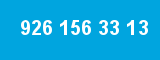 926 156 33 13